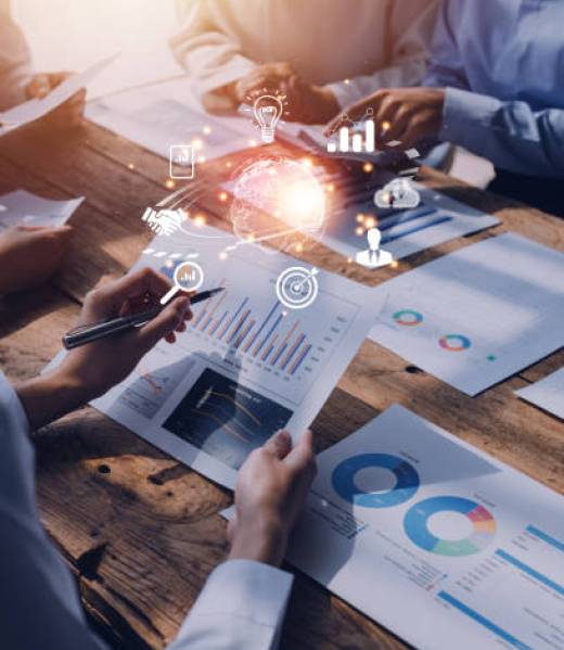 woman Hand holding virtual Global Internet connection metaverse. Business global internet connection application technology and digital marketing, Financial and banking, Digital link tech, big data.